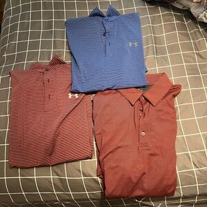 3 pack men’s large polos